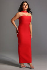 Rosee Sleeveless Bandage Maxi Dress