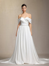 Sefa off-shoulder maxi style wedding dress