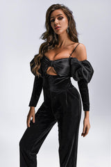 Anneka Puff Sleeve Jumpsuit