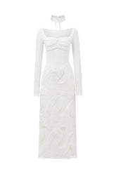 Erin Long Sleeves Maxi Dress