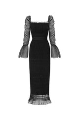 Crana Mesh Midi Dress