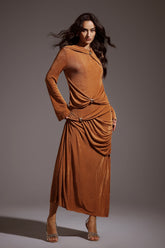 Joclyn Long Sleeves Maxi Dress