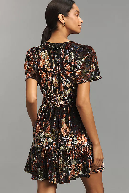 The Somerset Velvet Mini Dress