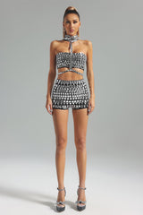 Maia Diamante-Embellished Shorts