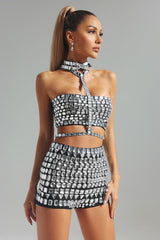 Maia Diamante-Embellished Shorts