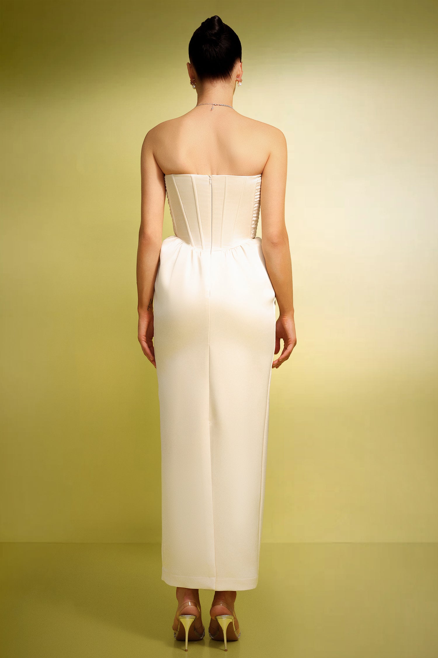 Fahrenheit Sleeveless Bow Maxi Dress