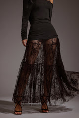 Yalyka Lace Maxi Skirt