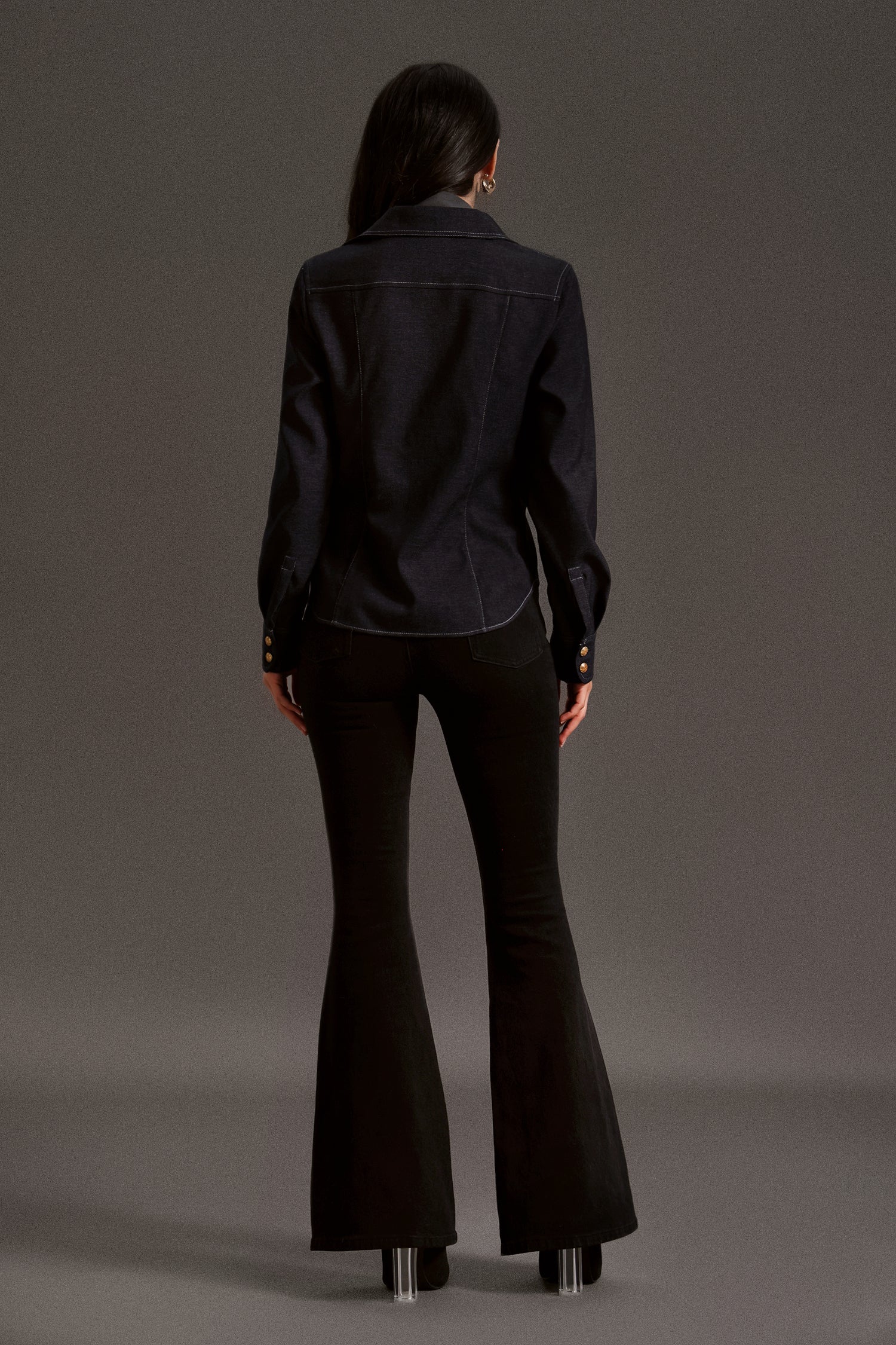 Shaylah Polo Neck Long Sleeves Blouse