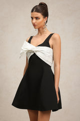 Thalassa Sleeveless Bow Mini Dress