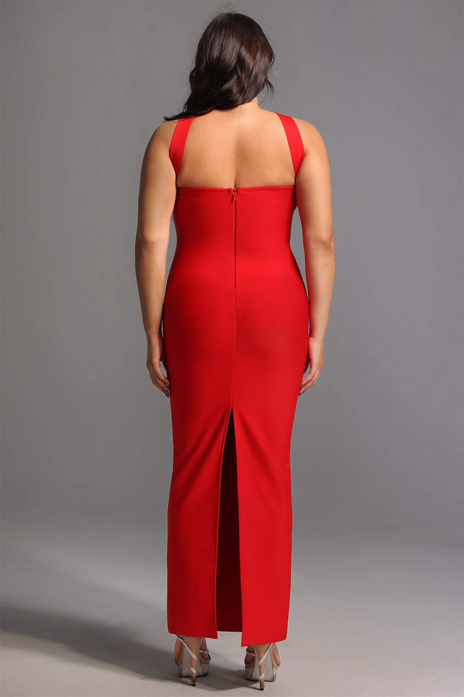 Rosee Sleeveless Bandage Maxi Dress
