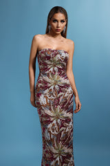Locia Sleeveless Sequins Maxi Dress