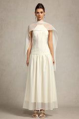 Omega Sleeveless Streamer Maxi Dress