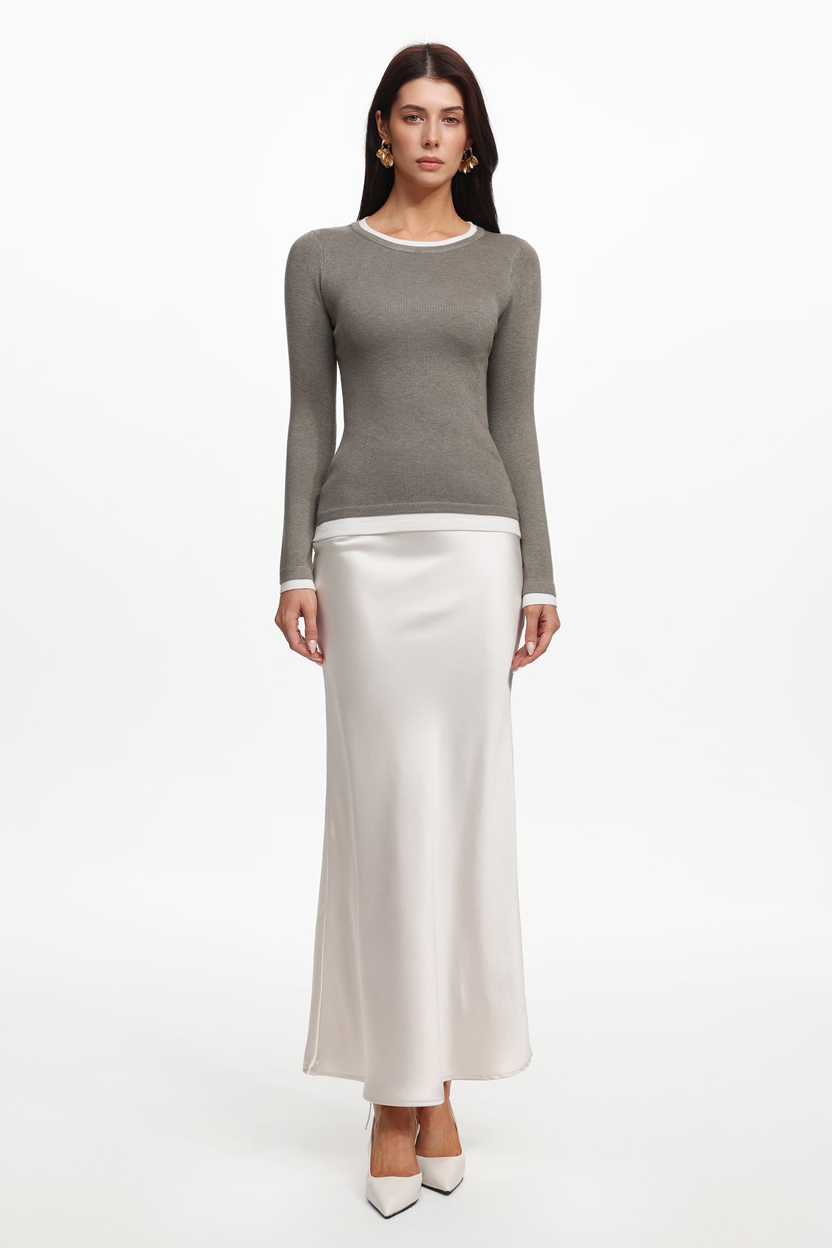 Shelby Classic Contour Top And Skirt Two-Piece Set