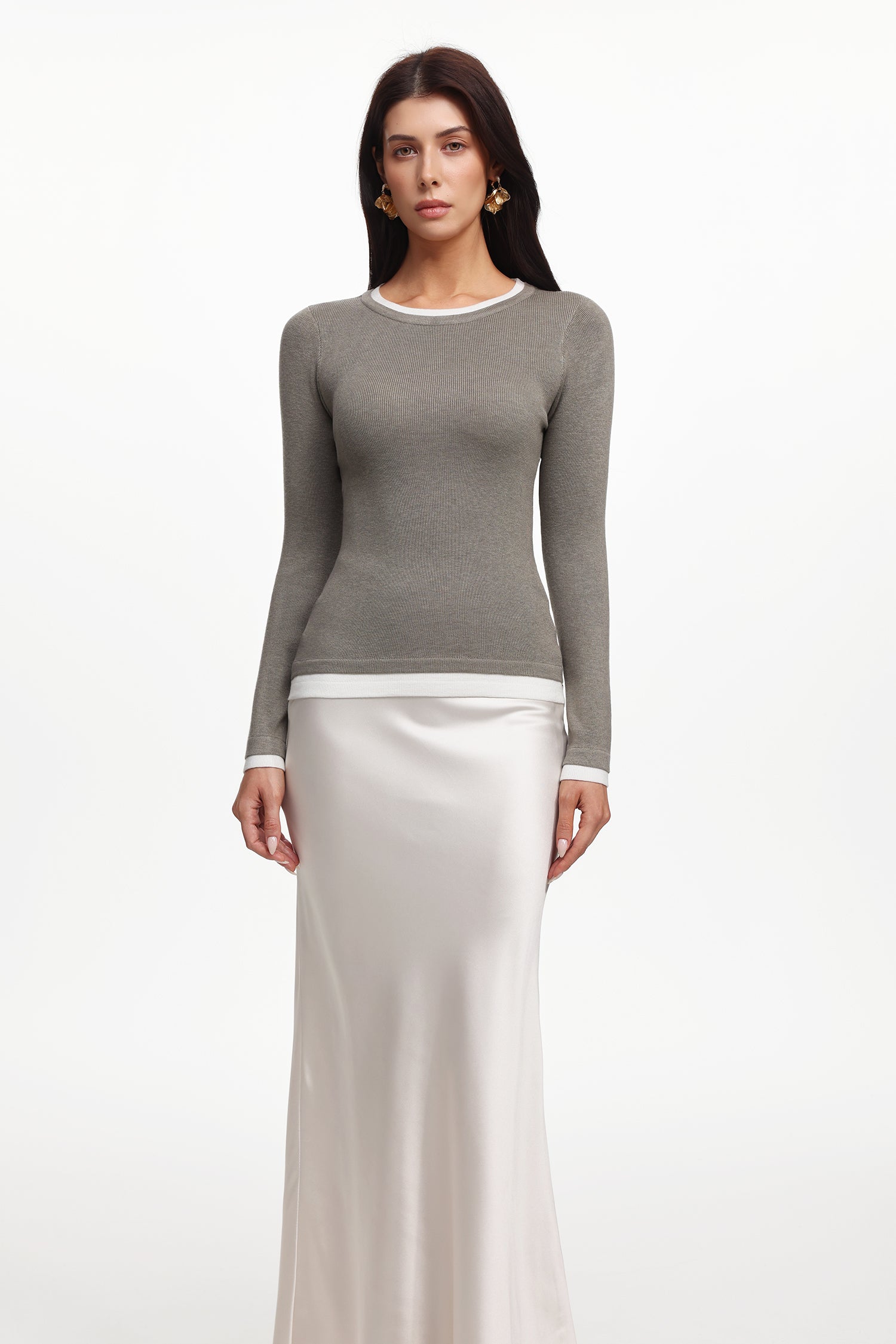 Shelby Classic Contour Top And Skirt Two-Piece Set