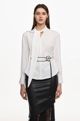 Werza Chic Top And Belt Set