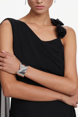 Xlyia V Shaped Diamond Bracelet