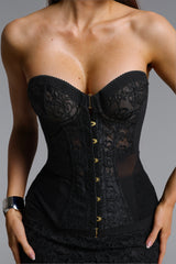 Veryar Romantic Contour Strapless Lace Corset