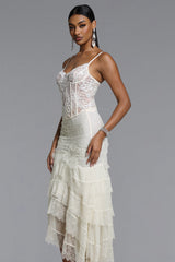 Rosanna Sexy Lace Flower Corset