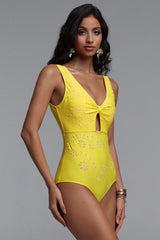 Winmy Resort Contour One Piece Swimsuit Two Piece Set