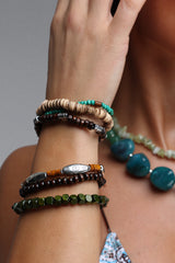 Lesa Ethnic Style Beaded Bracelet Set