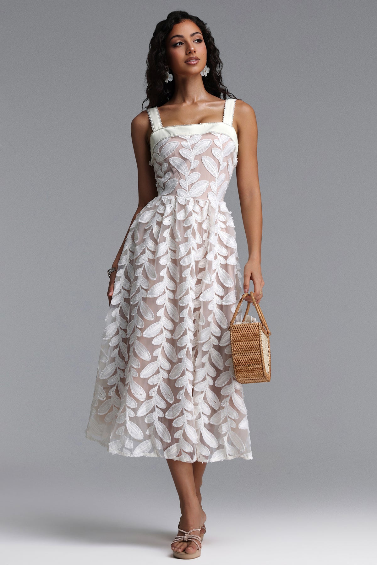 Pascale Resort Flowy Sleeveless Woven Maxi Dress