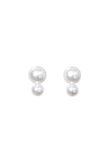 Pansy Pearl Earrings