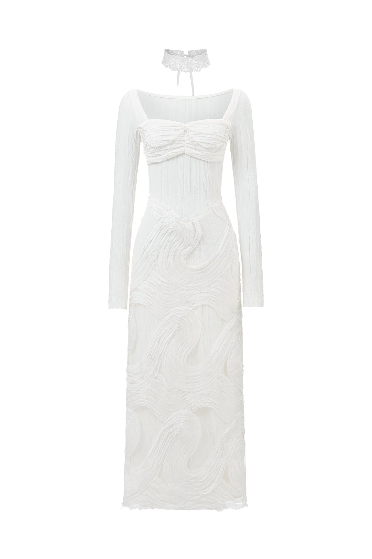 Erin Long Sleeves Maxi Dress