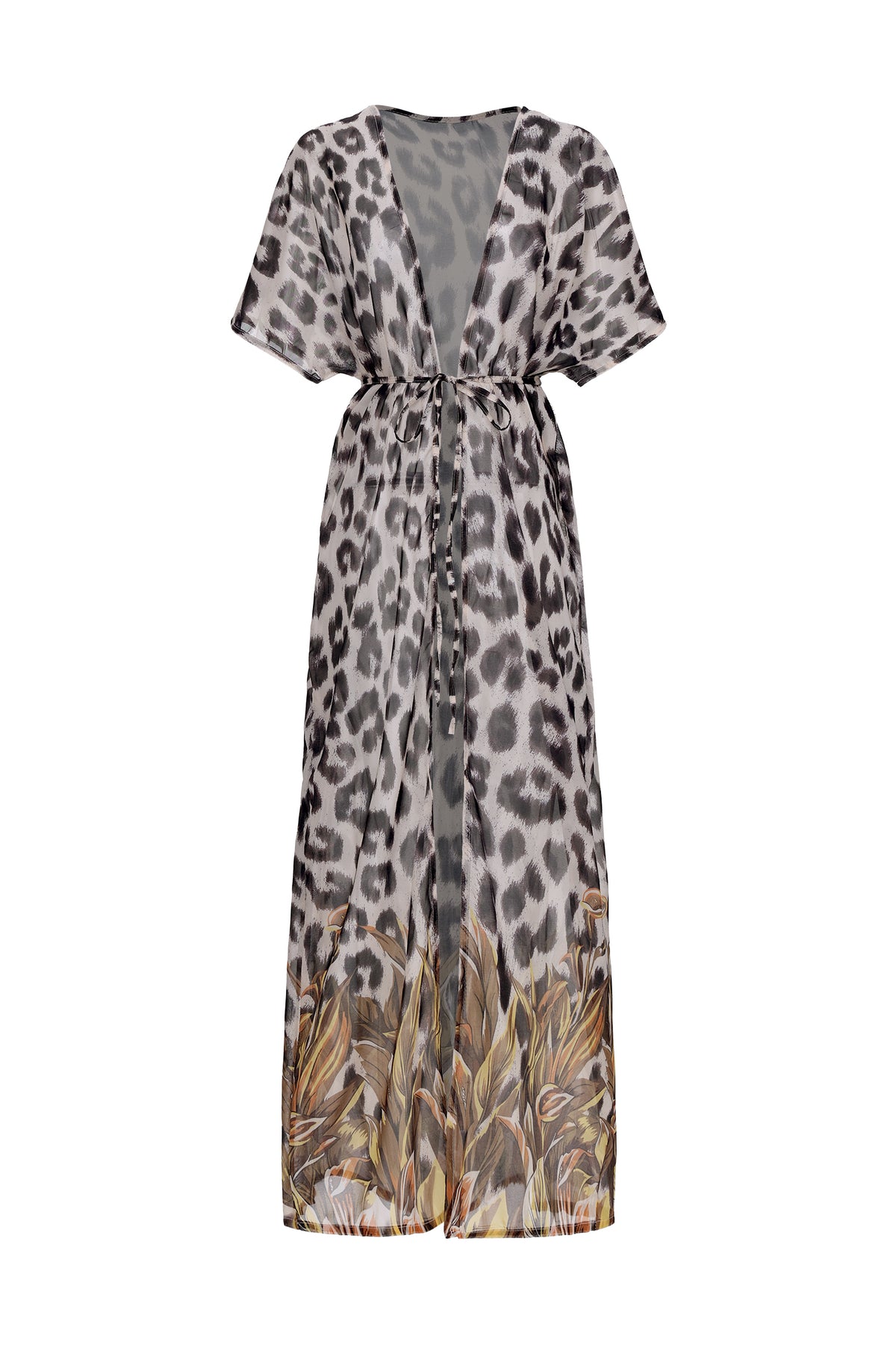 Aoife Leopard Beach Cover