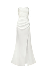 Dixie Fishtail High Slit Maxi Dress