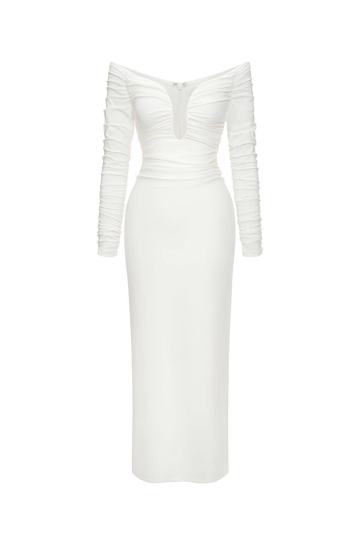 Katelyn Long Sleeves Off Shoulder Maxi Dress