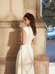 Paca Choker Sleeveless Maxi Dress