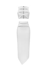 Lalila Sleeveless Hollow Out Maxi Dress