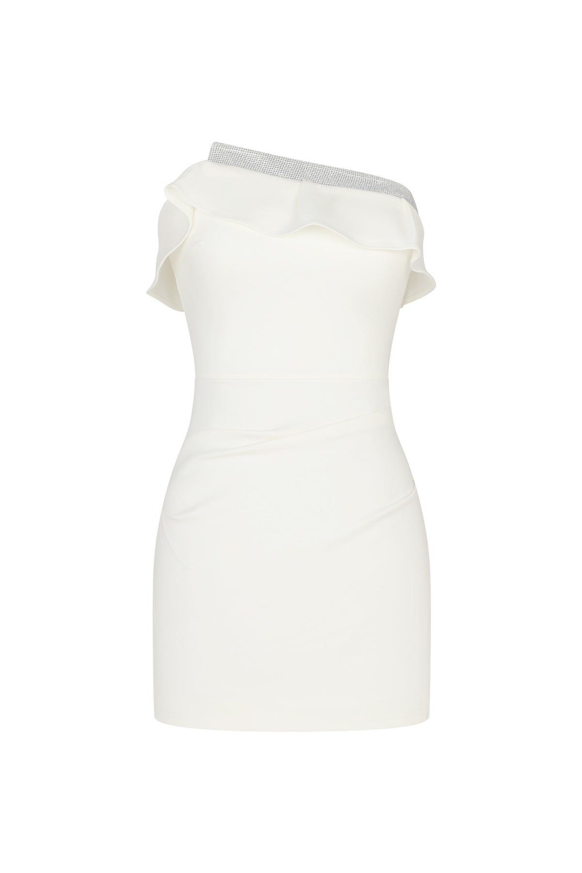 Madelynn Strapless Diamond Mini Dress