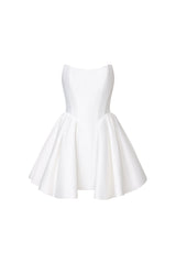 Fakula Sleeveless Lacing Mini Dress