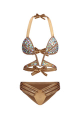 Caviana Diamond Bikini - Gold