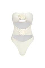 Pana Flower Cut Out Swimsuit
