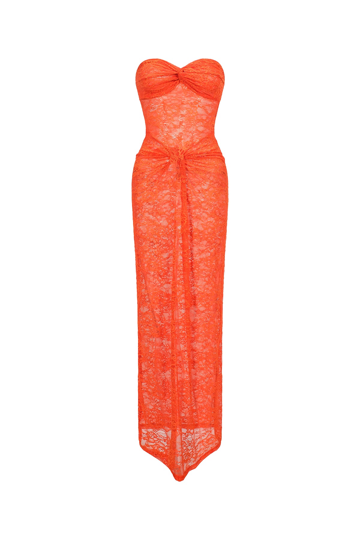 Selien Sleeveless Lace Maxi Dress