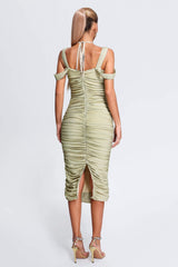 Hope Ruched Midi Dress